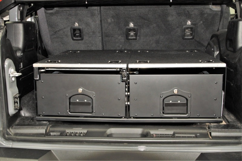 Rugged Ridge 18-22 Jeep Wrangler JL Cargo Storage Drawers - View 3 | Dirty Garage