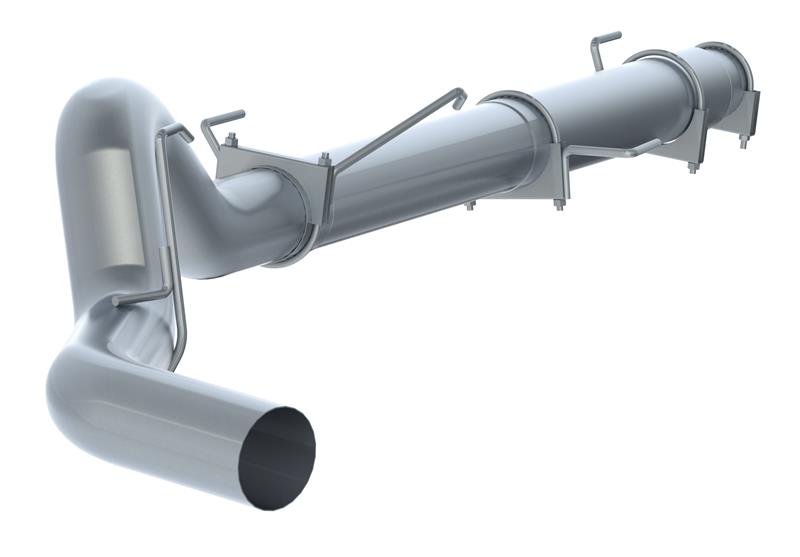 2500-3500 Cummins 5" Cat Back Single Side Exit No Muffler - View 4 | Dirty Garage