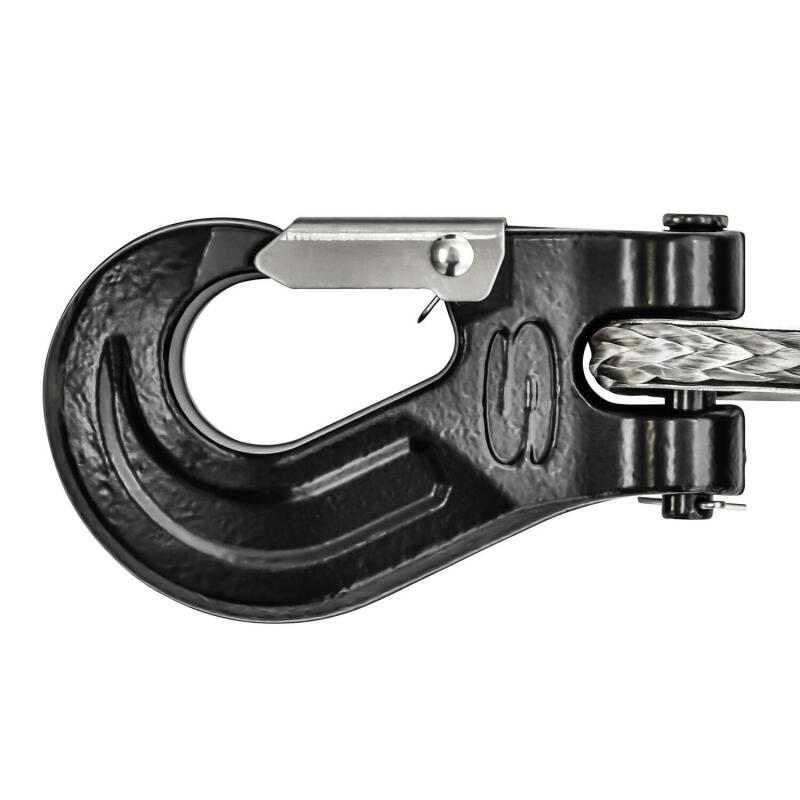 Universal 10k LB 12V SX10SR DC Graphite Synthetic Rope Winch - View 17 | Dirty Garage