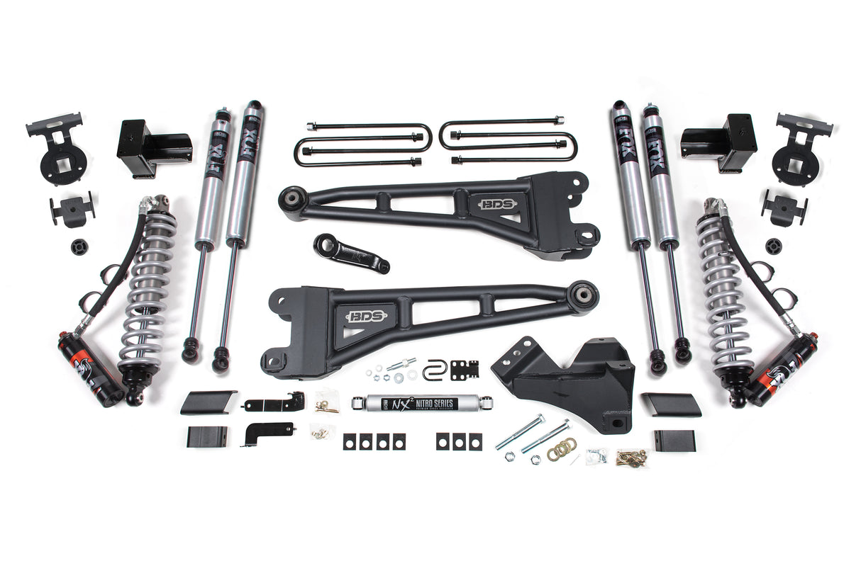 2023-2026 Super Duty 4WD 5" Radius Arm Lift FOX 2.5 Coil-Over | Dirty Garage