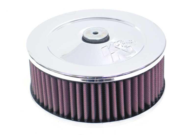 Universal 14in Red Custom Air Cleaner Assembly - 5.125in ID x 14in OD x 3.87in H - View 4 | Dirty Garage