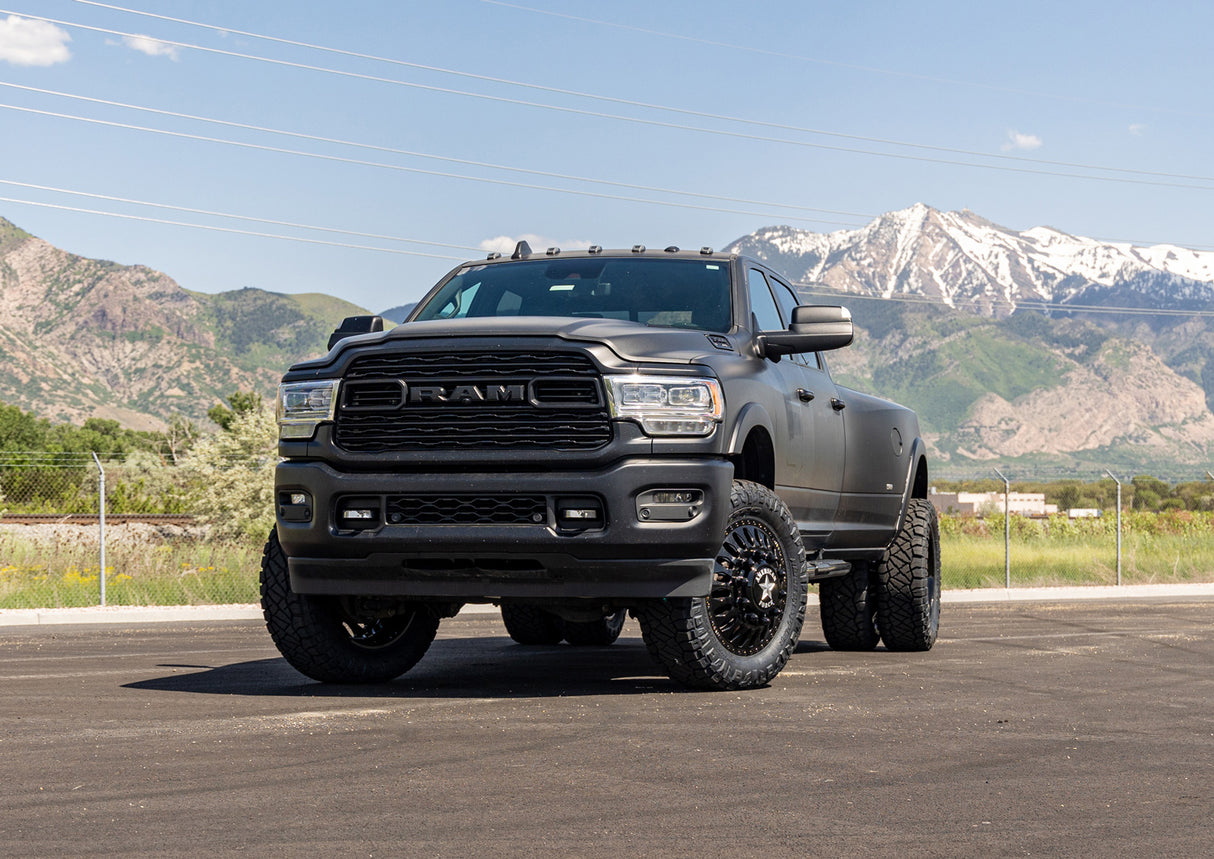 Ram 3500 dually on a ReadyLIFT 3" coil spring lift kit | Dirty Garage