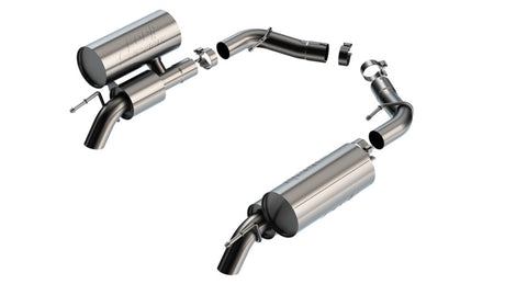 Borla 22-23 Jeep Grand Wagoneer 6.4L V8 2.75in S-TYPE SR Turndown Tip Axleback Exhaust | Dirty Garage