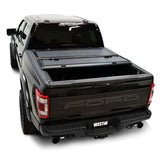 Westin 15-25 Ford F-150 5ft. 7in. Bed Hard Tri-Fold Tonneau Cover - Black - View 3 | Dirty Garage