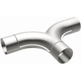 Universal 2.5" x 2.5" Stainless Steel 180 Deg Performance Exhaust Y-Pipe - View 4 | Dirty Garage
