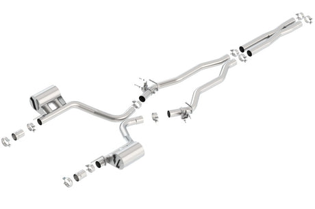 Borla 15-16 Dodge Charger SRT 392 6.4L No Tip Single Split Rear Exit ATAK w/ Valves Exhaust | Dirty Garage