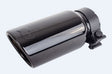 Go Rhino Exhaust Tip - Black Chrome - ID 3in x L 10in x OD 4in | Dirty Garage