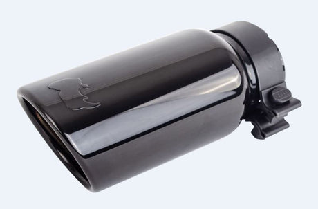 Go Rhino Exhaust Tip - Black Chrome - ID 3in x L 10in x OD 4in | Dirty Garage