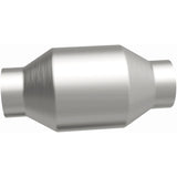 Universal 2.25in Catalytic Converter Center Center Round - View 2 | Dirty Garage