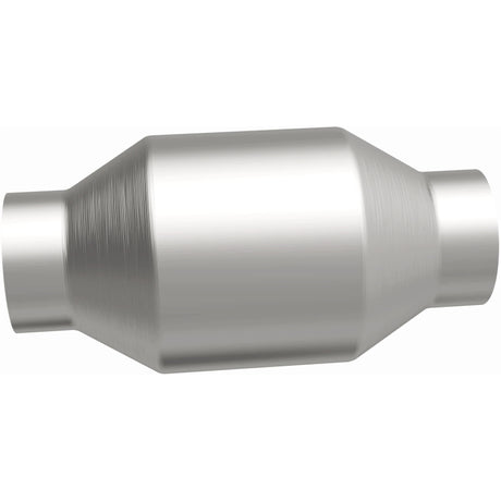 Universal 2.25in Catalytic Converter Center Center Round - View 2 | Dirty Garage