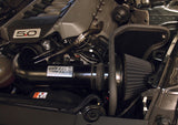 2015 Mustang GT 5.0L V8 Black Performance Intake Kit - View 4 | Dirty Garage