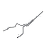 2019-2024 GM 2.5" Catback Dual Rear Exit Aluminized | Dirty Garage