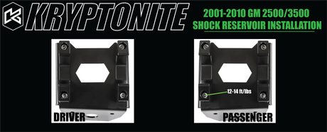 2001-2010 GM HD 2002-2009 H2 Remote Reservoir Mount Kit - View 5 | Dirty Garage