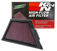 Universal Kawasaki ZX1rR Ninja/ZZR1400/1400GTR/ZX14R 11.25in O/S L x 4.75in O/S W Replacement Air Filter | Dirty Garage
