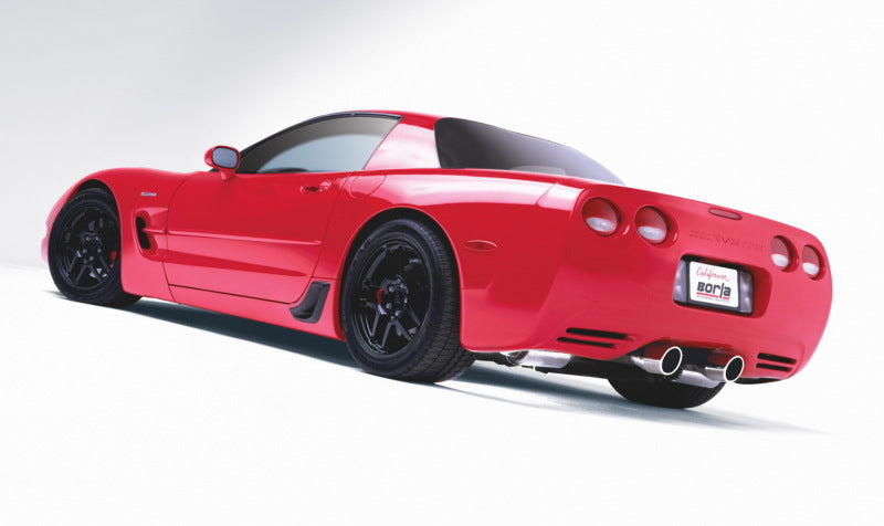 Borla 97-04 Chevrolet Corvette 5.7L 8cyl RWD Very Aggressive Catback Exhaust - Off-Road/Racing - View 5 | Dirty Garage