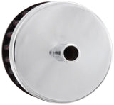 Universal Steel Base Crankcase Vent Filter 0.375in Vent OD x 2in OD x 1.5in Height | Dirty Garage