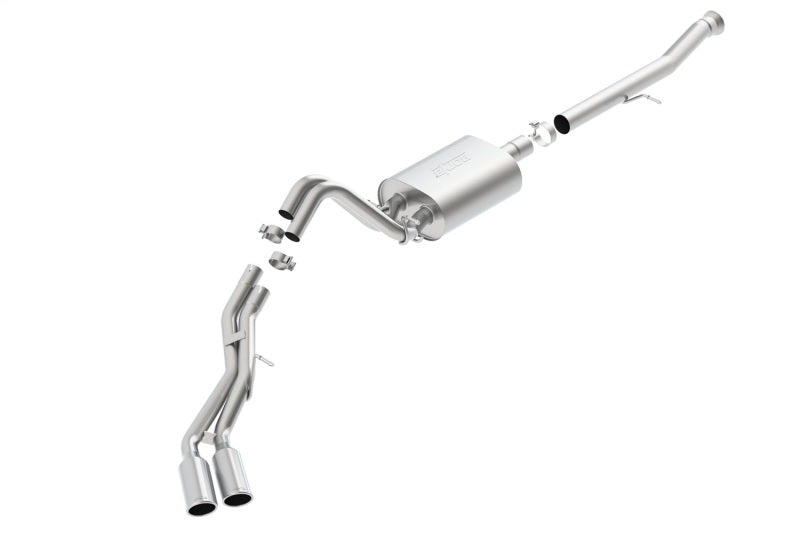 Borla 15-16 Cadillac Escalade ESV/Yukon Denali XL 6.2L V8 AT Split Side Ext SS S-Type CB Exhaust | Dirty Garage