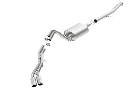 Borla 15-16 Cadillac Escalade ESV/Yukon Denali XL 6.2L V8 AT Split Side Ext SS S-Type CB Exhaust | Dirty Garage