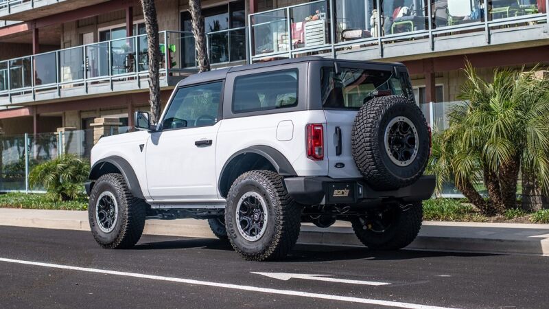 Borla 21-22 Ford Bronco 2.7L V6 4WD ATAK Axle Back Exhaust w/ Bright Chrome Tips - View 3 | Dirty Garage