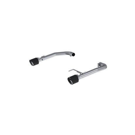 2015-2023 Mustang 2.3L EcoBoost 2.5" Axle Back Dual CF SS Tips Race Version | Dirty Garage