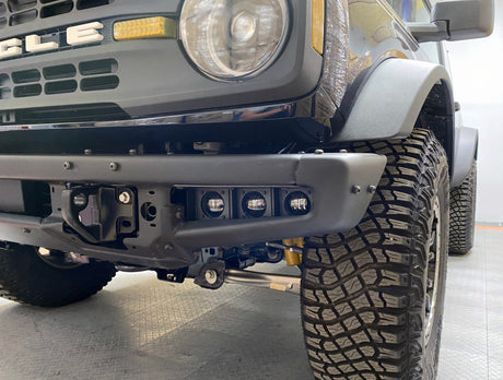 2021-2022 Bronco Triple LED Fog Light Kit White - View 8 | Dirty Garage
