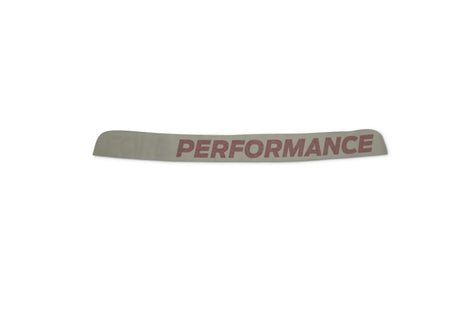 2015-2017 Mustang Windshield Banner Ford Performance - White/Red | Dirty Garage