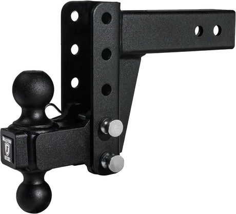 Universal 2.5 Medium Duty 4 Drop Rise Hitch | Dirty Garage