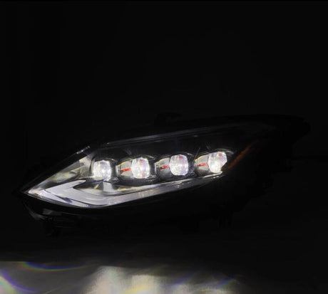 2023-2025 Z Nova-Series LED Projector Alpha-Black Headlights Activation Light Sequential Signal - View 2 | Dirty Garage