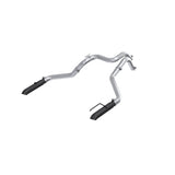 MBRP 24-25 Ford Ranger Raptor 3.0L 3in Dual Rear Turn-Down Axle Back Exhaust - Armor BLK Tips | Dirty Garage