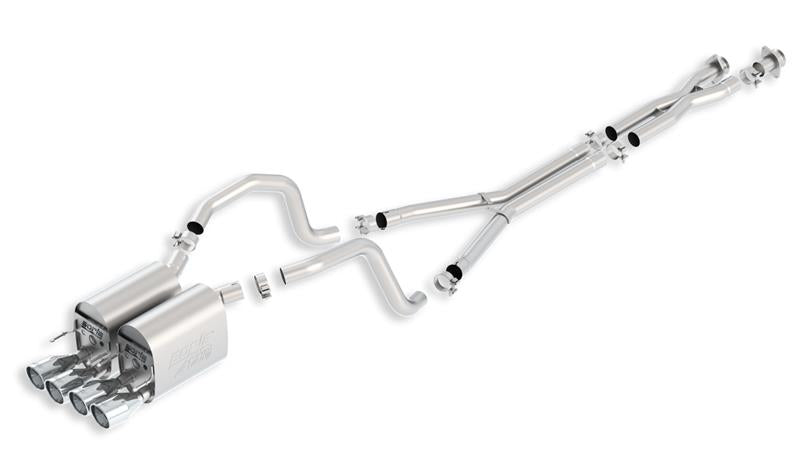 Borla 05-08 Chevrolet Corvette Coupe/Convertible 2dr 6.2L 8cyl AT/MT 6spd ATAK SS Catback Exhaust | Dirty Garage
