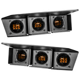 2021-2022 Bronco Triple LED Fog Light Kit Steel Bumper | Dirty Garage