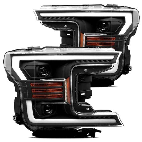 2018-2020 F-150 Luxx-Series Projector Headlights Alpha Black | Dirty Garage