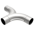 Universal 2.5" x 2.5" Stainless Steel 180 Deg Performance Exhaust Y-Pipe | Dirty Garage