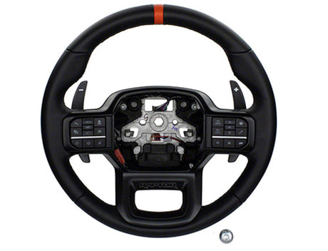 2021+ F-150 Raptor Steering Wheel Kit - Black - View 2 | Dirty Garage