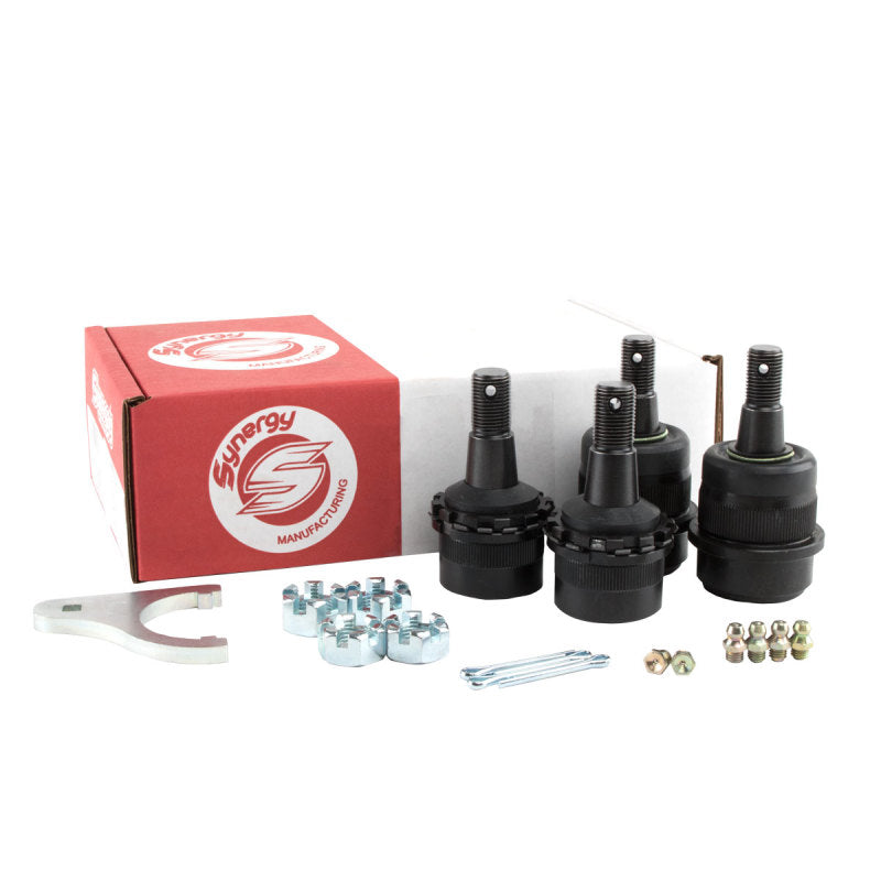Synergy Jeep JK/WJ HD Non-Knurled Adjustable Ball Joint Kit | Dirty Garage