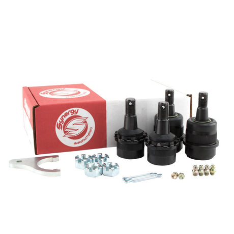 Synergy Jeep JK/WJ HD Non-Knurled Adjustable Ball Joint Kit | Dirty Garage