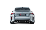 2023-2025 BMW M2 Slip-On Line Titanium - View 2 | Dirty Garage