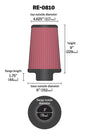 Universal Rubber Filter 3inch FLG/6inch OD-B/4-5/8inch OD-T/9inch L | Dirty Garage