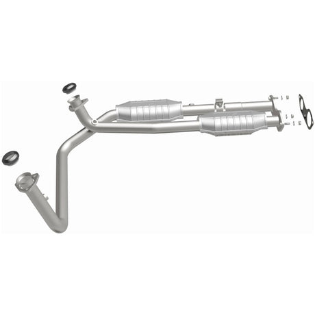 1996-2000 GM HD Catalytic Converter Dual Outlet - View 2 | Dirty Garage