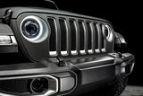 2018-2024 Wrangler Gladiator Oculus Bi-LED Projector Headlights Amber White Switchback - View 11 | Dirty Garage