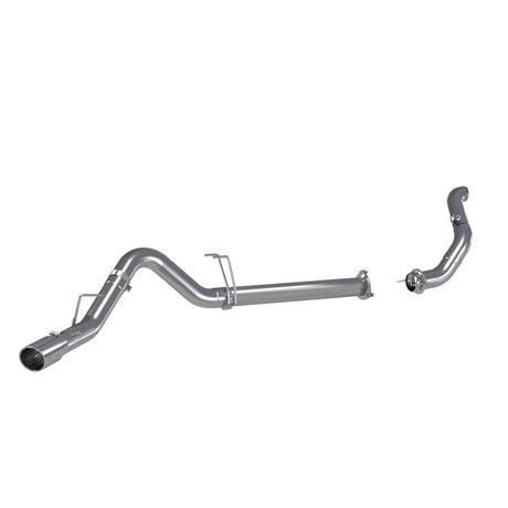 2011-2014 Superduty 6.7L 4" Filter Back Single Side Exit Alum Down Pipe Exhaust | Dirty Garage
