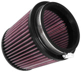 Universal Air Filter 4in Flange/5-3/8 in Base/4-1/2in Top/5in Height - View 2 | Dirty Garage