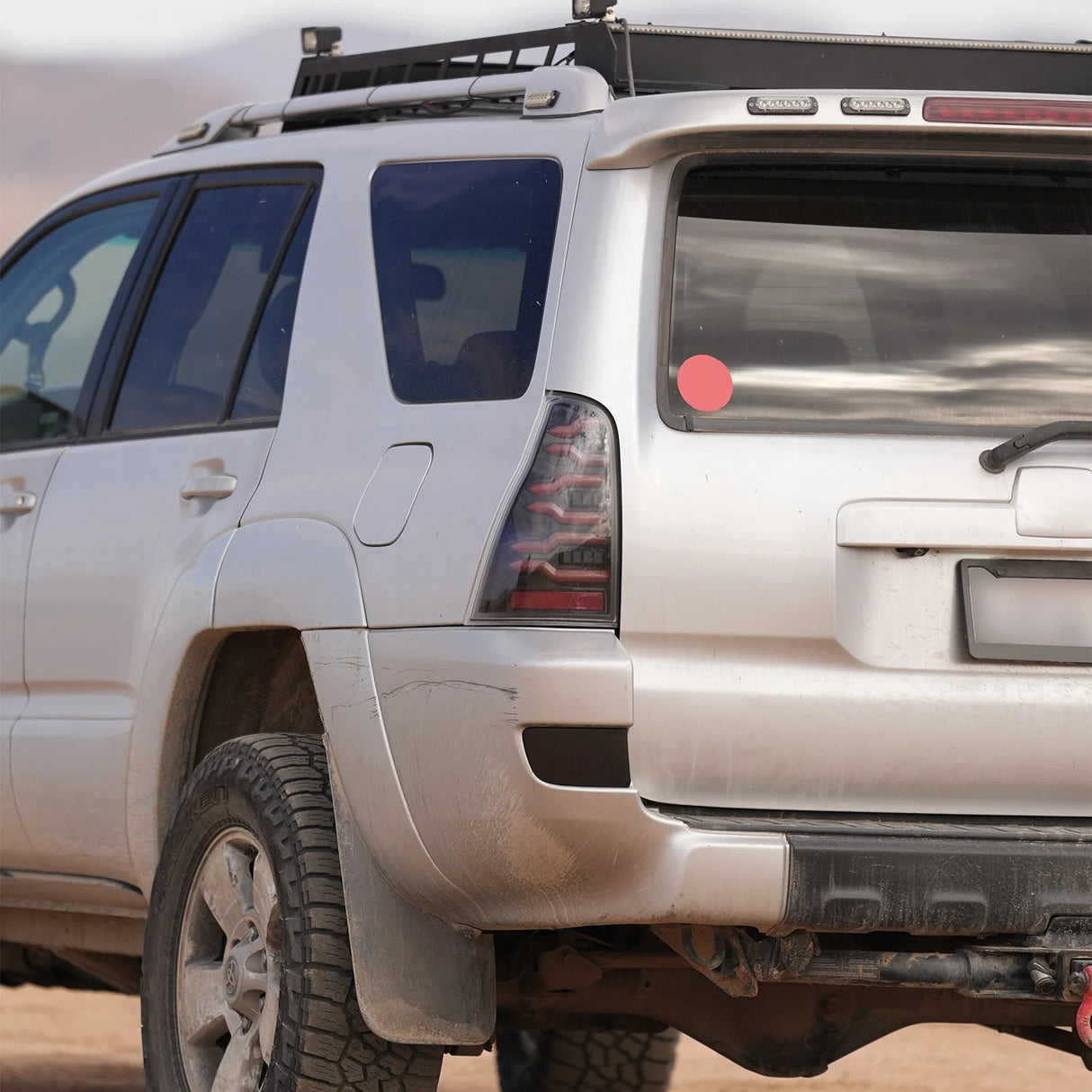 2003-2009 4Runner Luxx-Series LED Tail Lights Black - View 3 | Dirty Garage