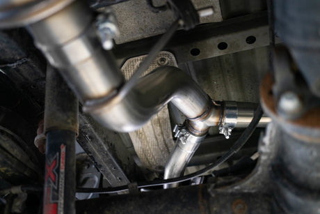 2019-2020 Ranger 2.3L 3 Dual Split Rear Exit 4 Tips AL Cat Back - View 3 | Dirty Garage