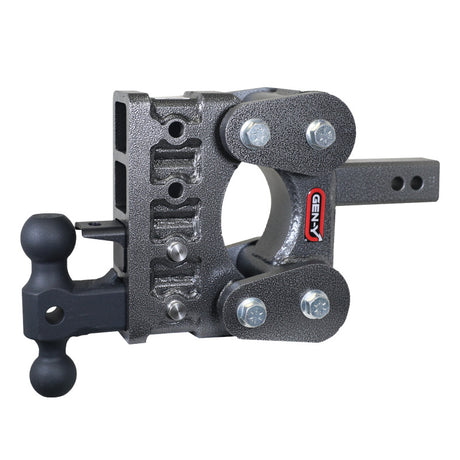 Gen-Y The Boss Torsion-Flex 2in Shank 5in Drop 16K Hitch w/GH-051 Dual-Ball/GH-032 Pintle Lock | Dirty Garage