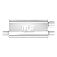 Universal Muffler Mag Stainless Steel 18x5x8 2.5x2.5/2.5 O | Dirty Garage