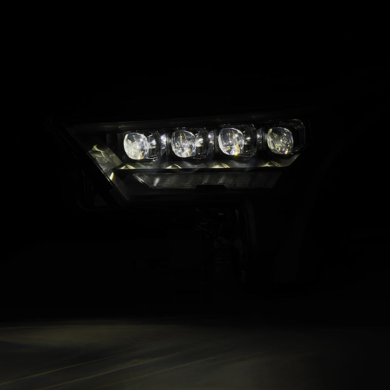 2022-2023 Tundra Nova-Series Headlights Black w Amber DRL - View 2 | Dirty Garage