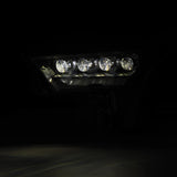 2022-2023 Tundra Nova-Series Headlights Black w Amber DRL - View 2 | Dirty Garage