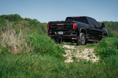 2020-2023 GM HD Armor Plus T409 SS Single Side Exit 5" DPF Back Exhaust - View 4 | Dirty Garage