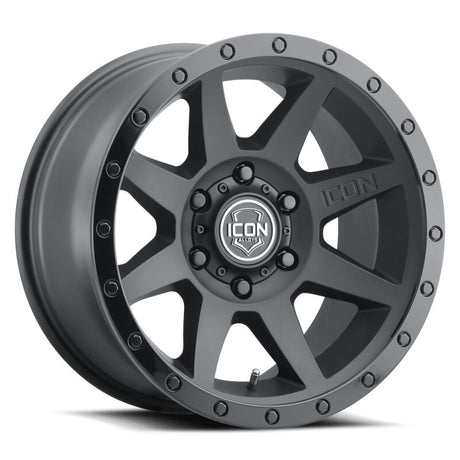Universal Rebound 18x9 6x135 6mm Offset Double Black Wheel | Dirty Garage
